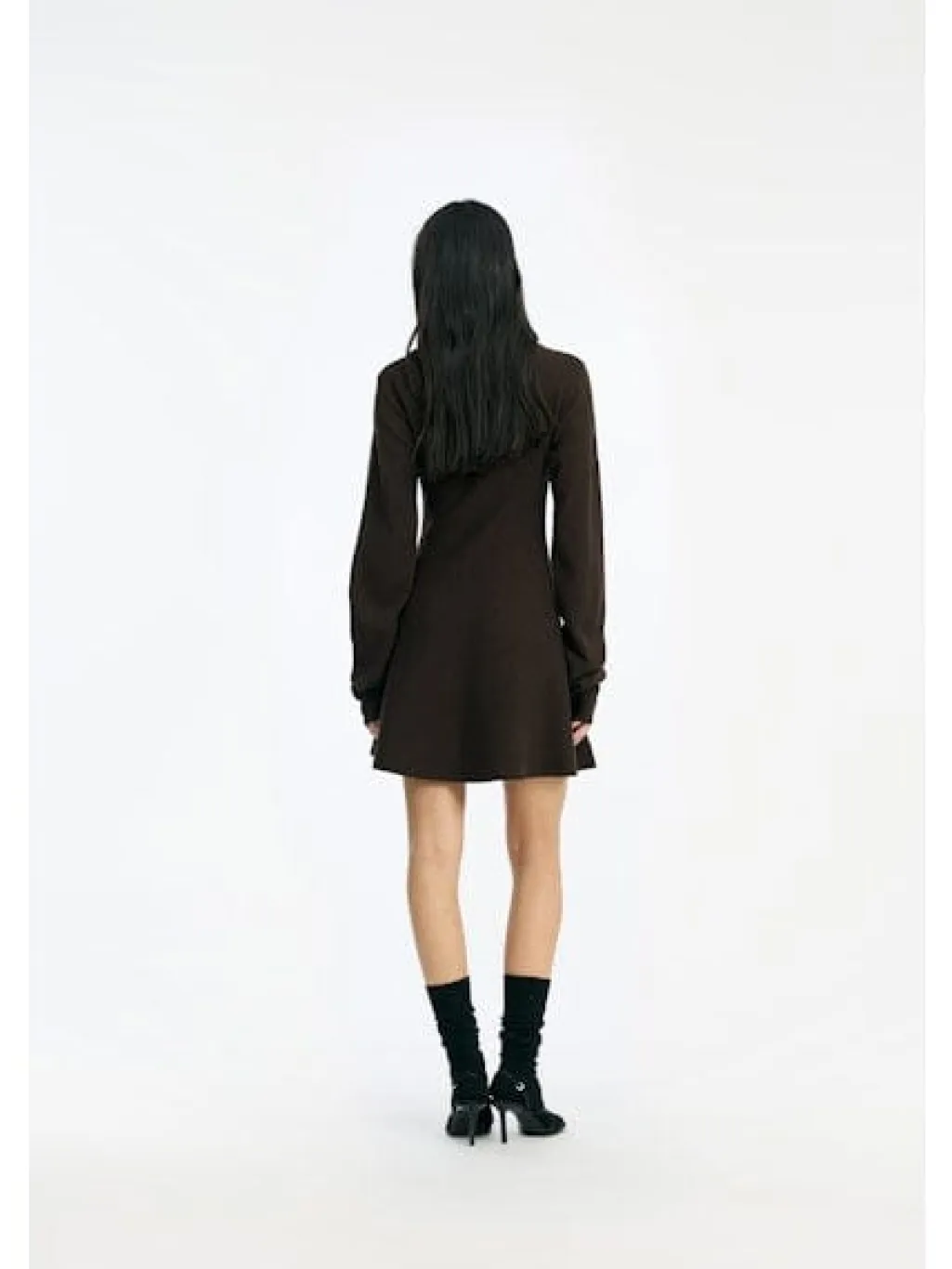 Slinky Knit Polo Dress 1154881667