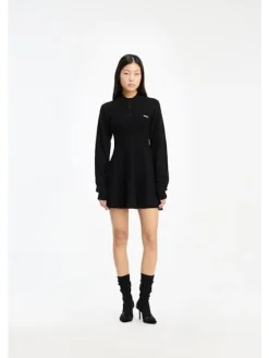Slinky Knit Polo Dress 115488100