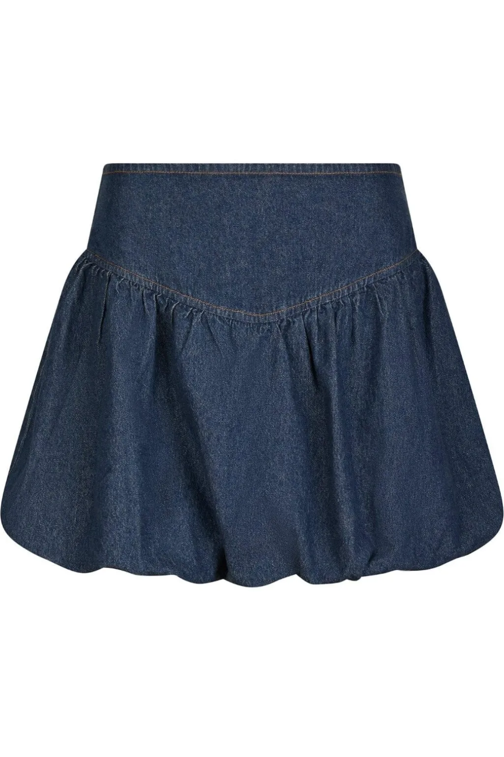 Solar Denim Balloon Skirt 165053