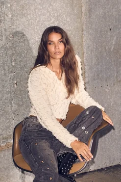 Stuff Structre V-Blouse HL10366