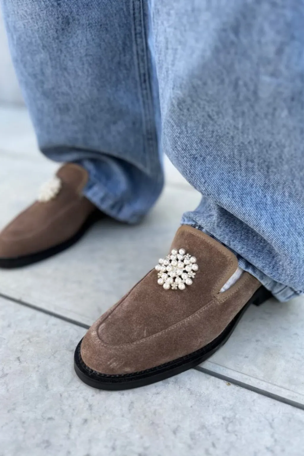 The Shine Loafer Suede