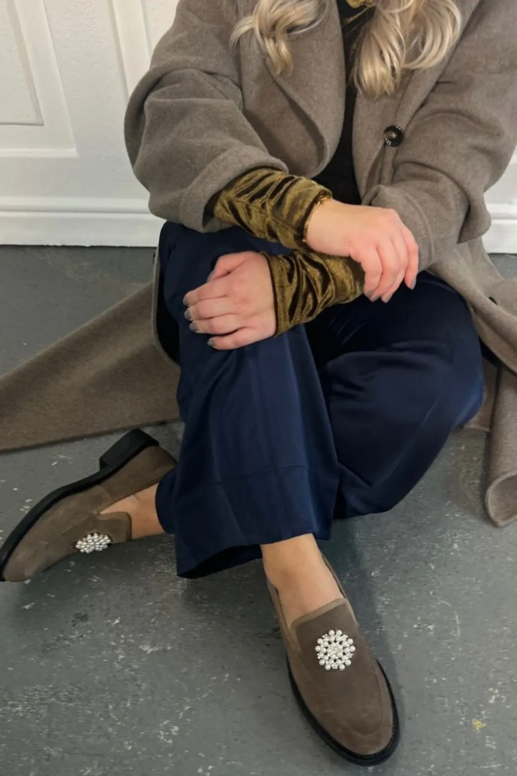 The Shine Loafer Suede