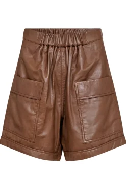 ThillaGO Leather Shorts