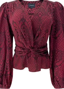 Tiki Ls Twist Blouse 22120