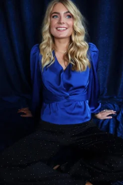 Tiki Ls Twist Blouse 22120