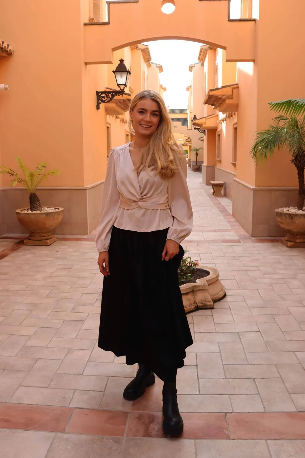 Tiki Ls Twist Blouse 22120