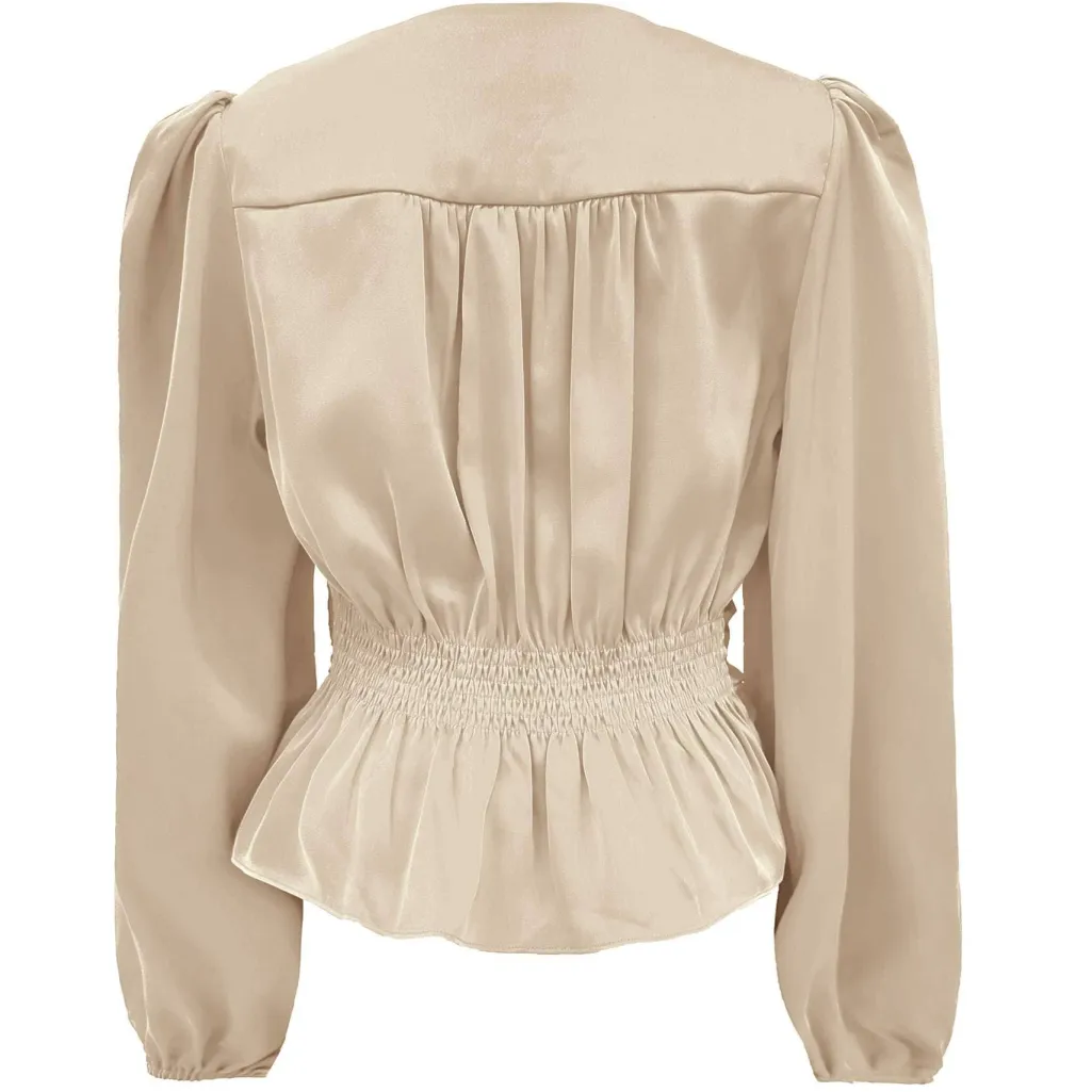 Tiki Ls Twist Blouse 22120