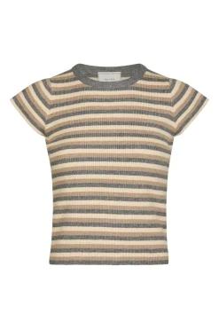 Tirra Simple Stripe Knit Top 166630