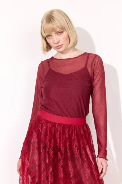 Tova Mesh Blouse 25935