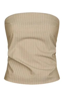 Tyree Melange Pinstripe Top 165471