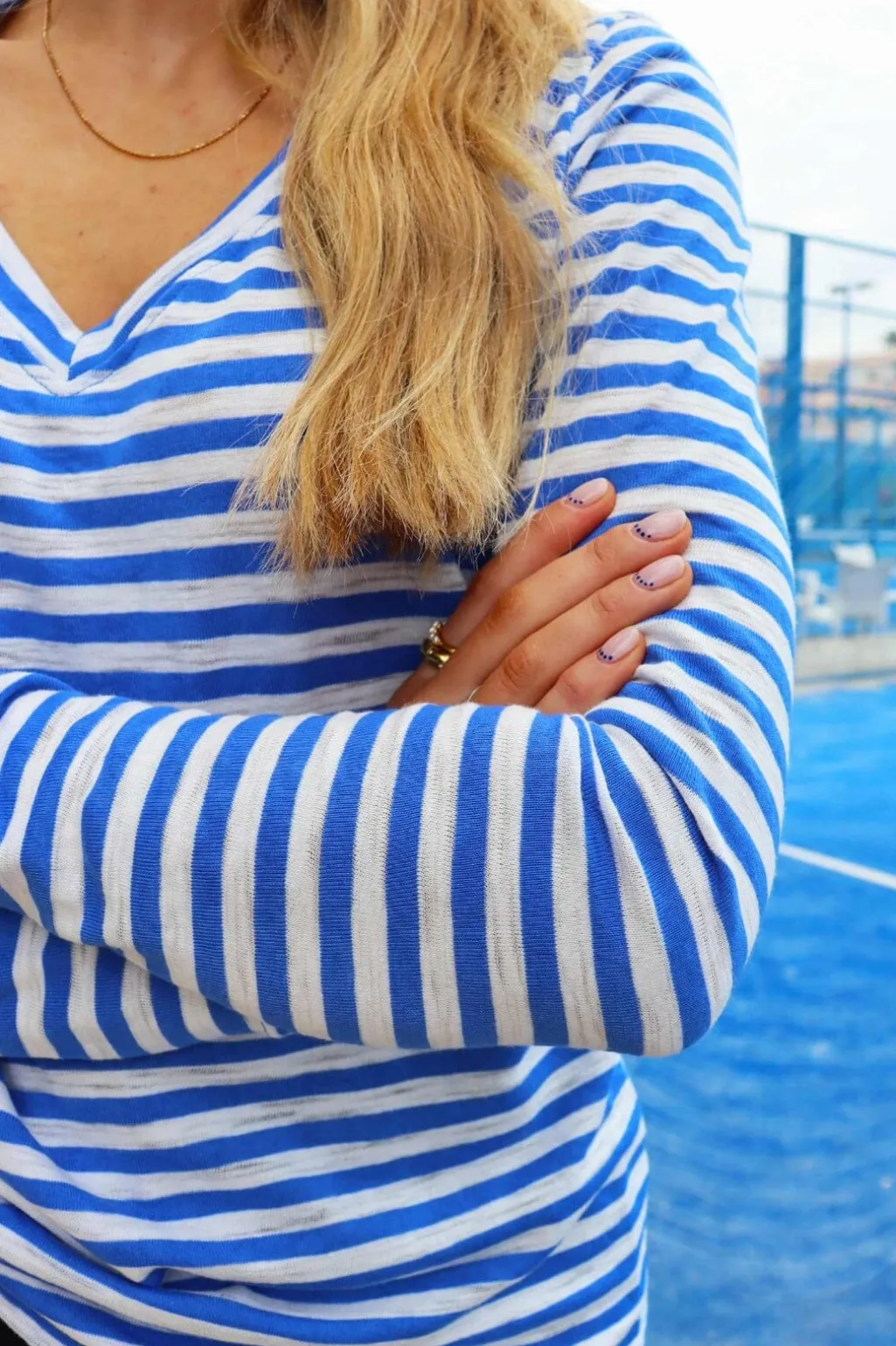 Ulla-Ls-Vneck-Stripe-Tshirt 22160