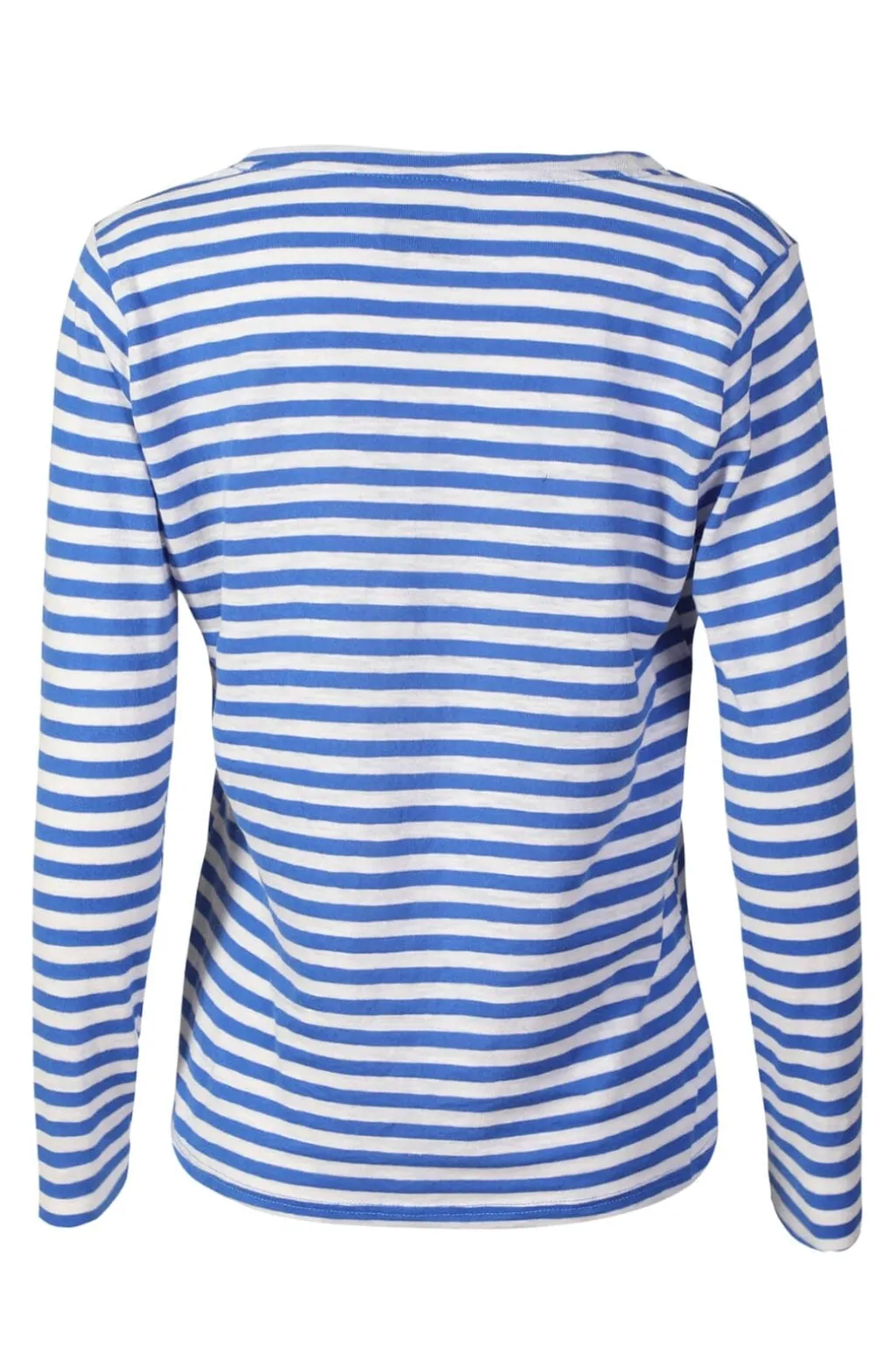 Ulla-Ls-Vneck-Stripe-Tshirt 22160