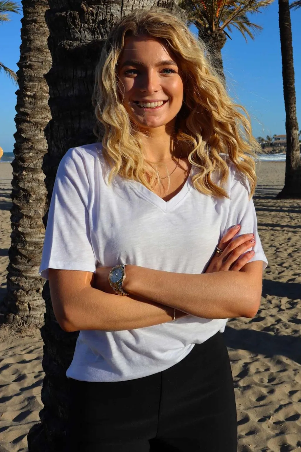 Ulla-Ss-Vneck-Tshirt 21675