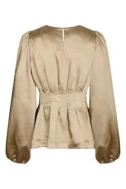 Vanya Crushed Sateen Blouse 167481