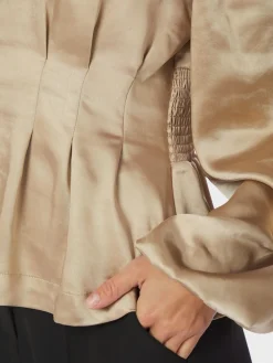 Vanya Crushed Sateen Blouse 167481