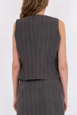 Vendetta Soft Check Vest