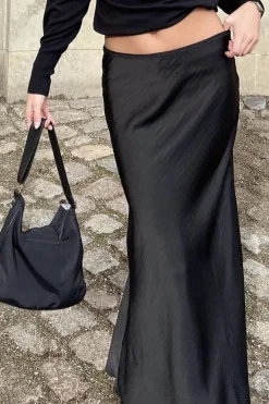 Vicky Heavy Sateen Skirt