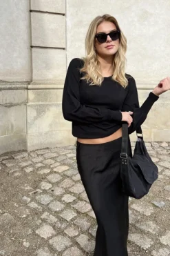 Vicky Heavy Sateen Skirt