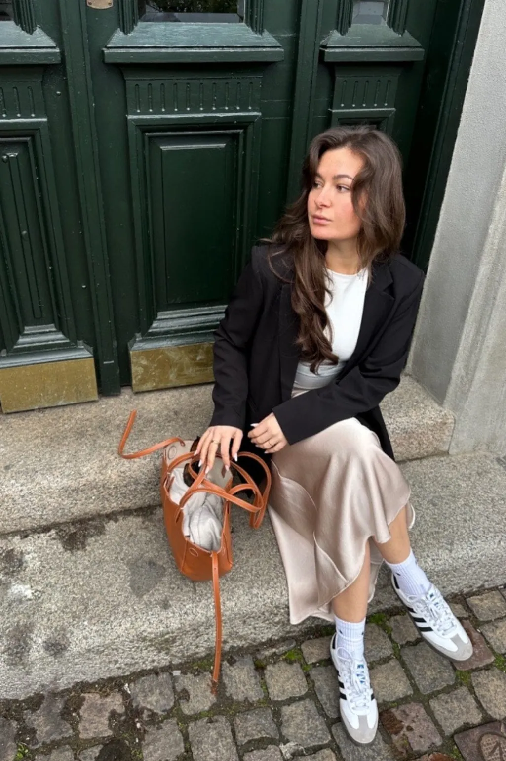 Vicky Heavy Sateen Skirt