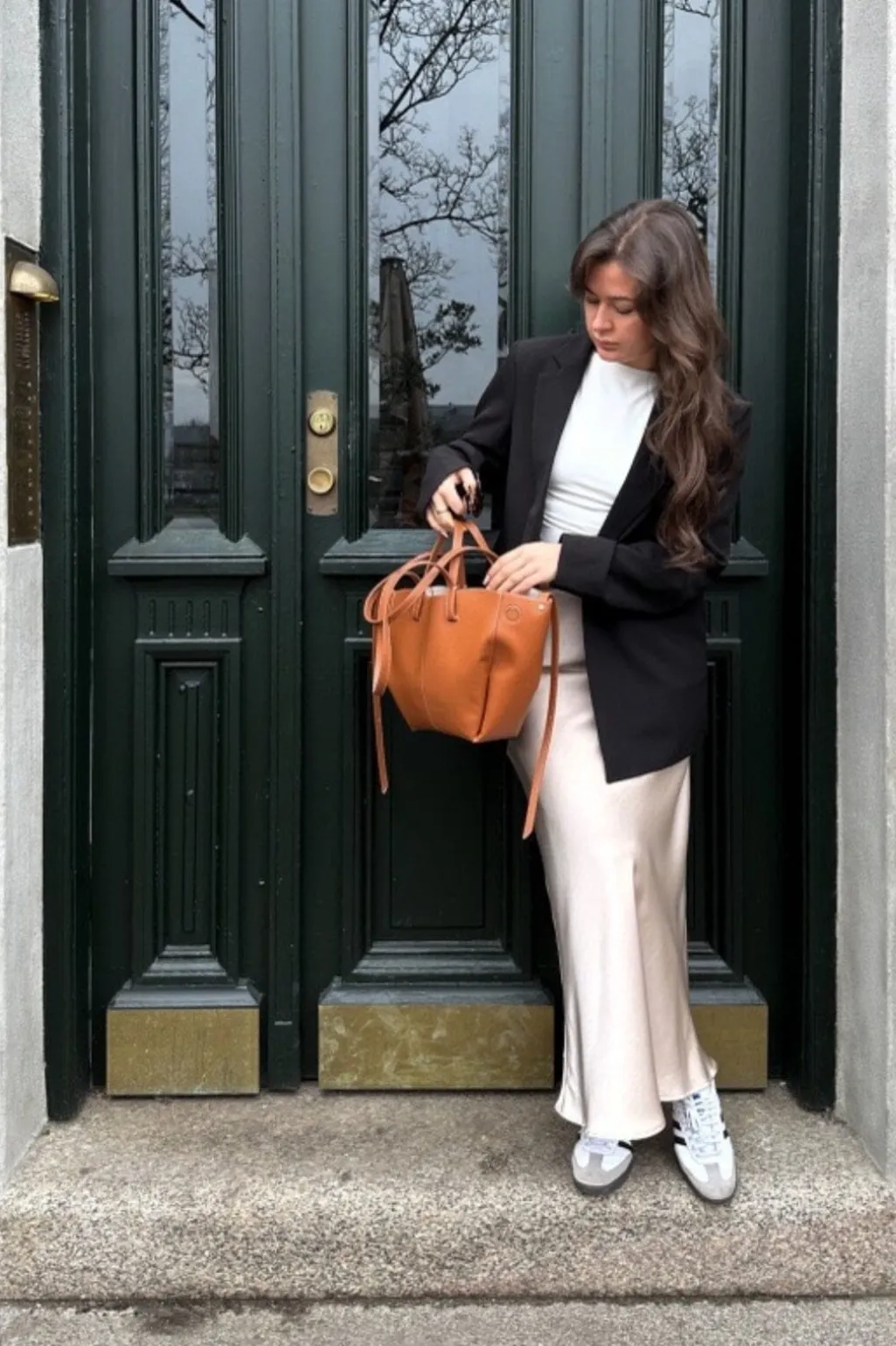 Vicky Heavy Sateen Skirt