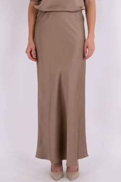 Vicky Heavy Sateen Skirt