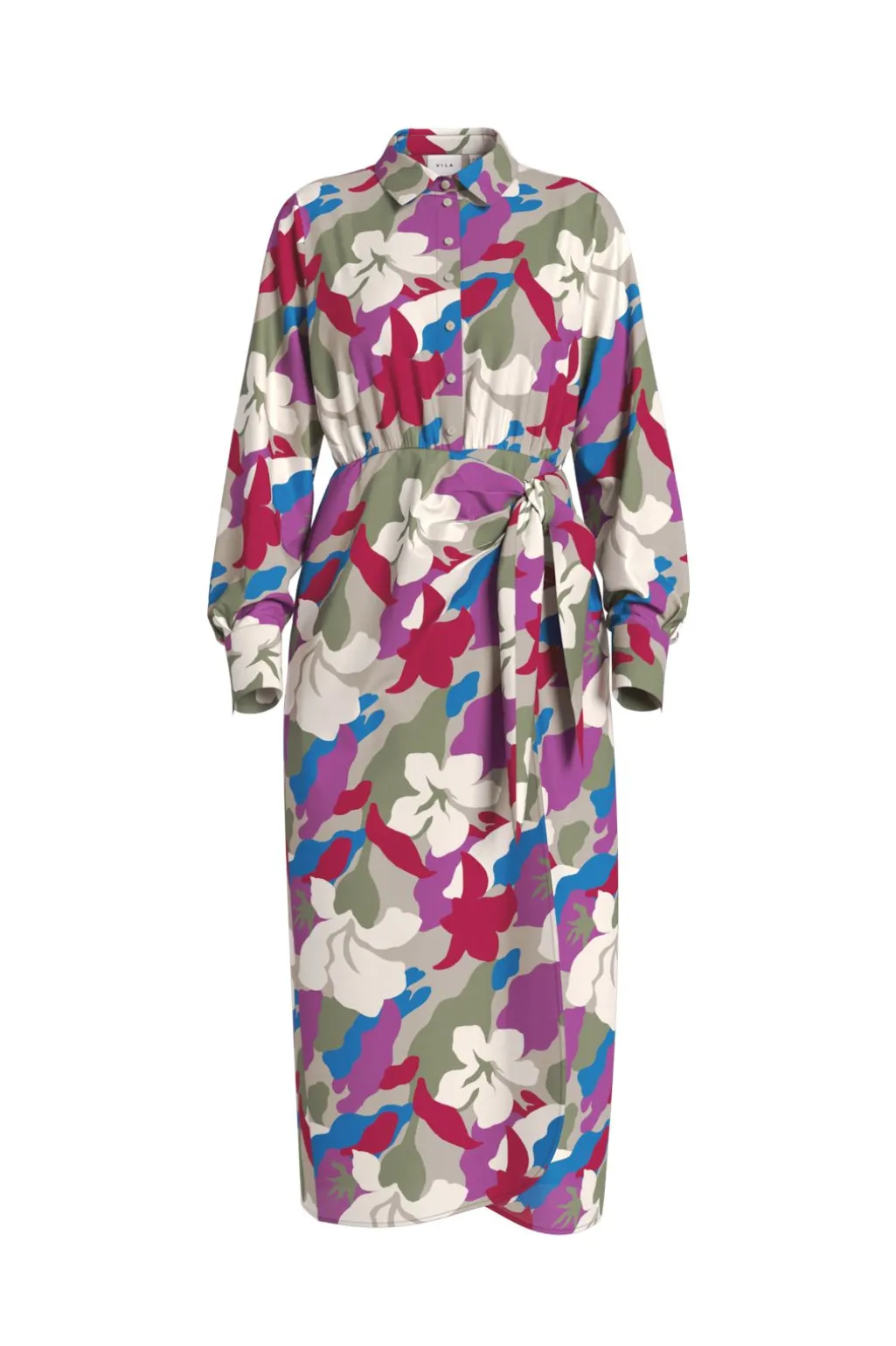 Vidogma Fia L/S Midi Dress/Lc