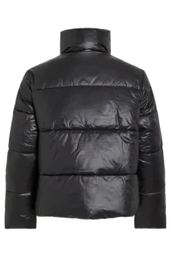 Vilidda L/S Shinny Puffer Short Jacket