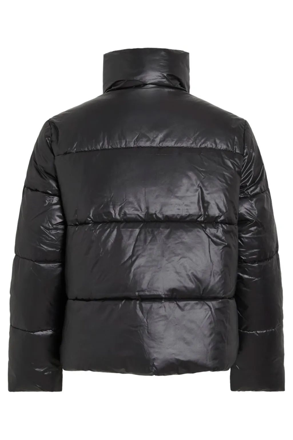 Vilidda L/S Shinny Puffer Short Jacket