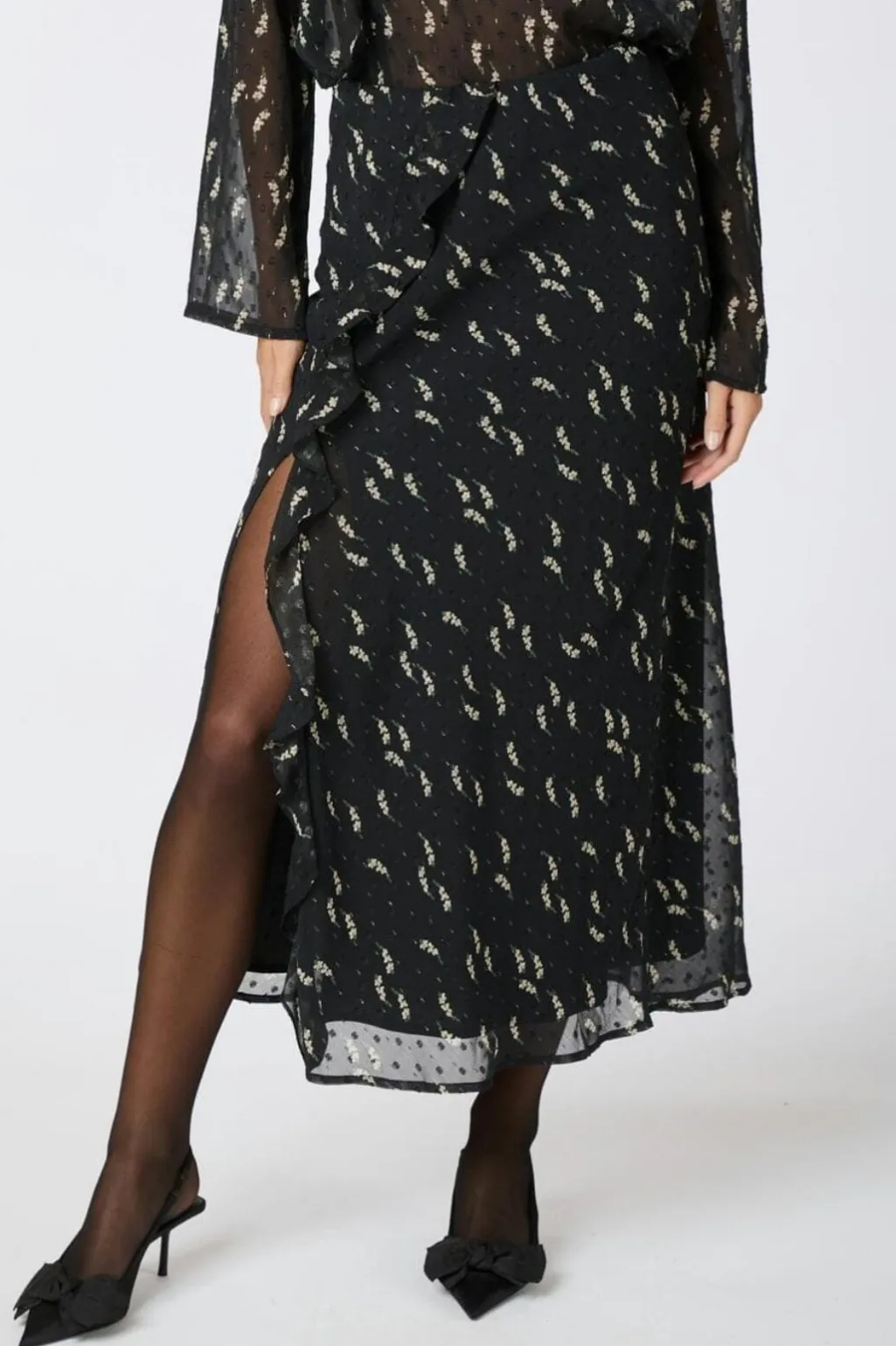 Vinza Flower Branch Skirt