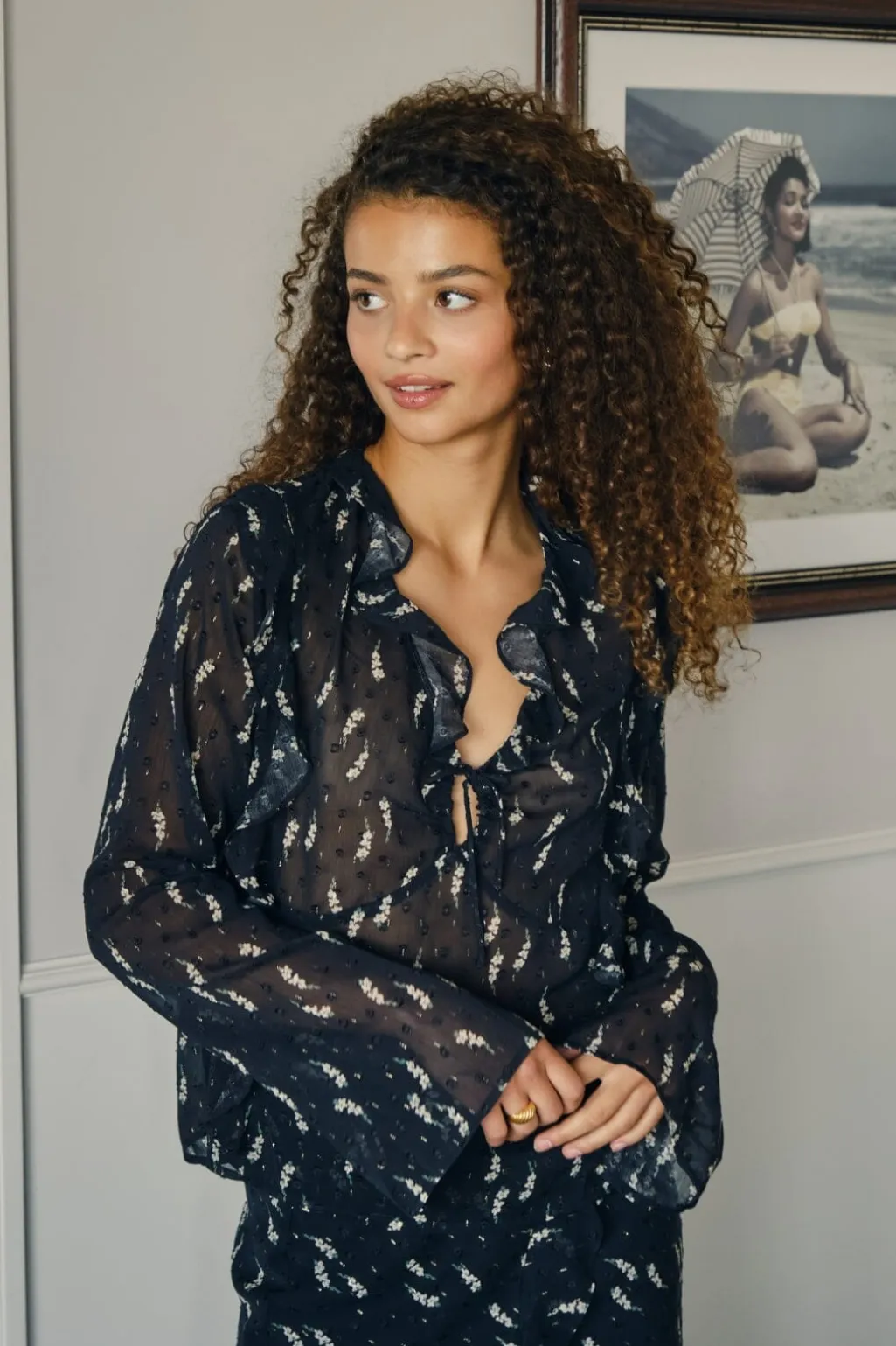 Vinza Flower Branch Skirt