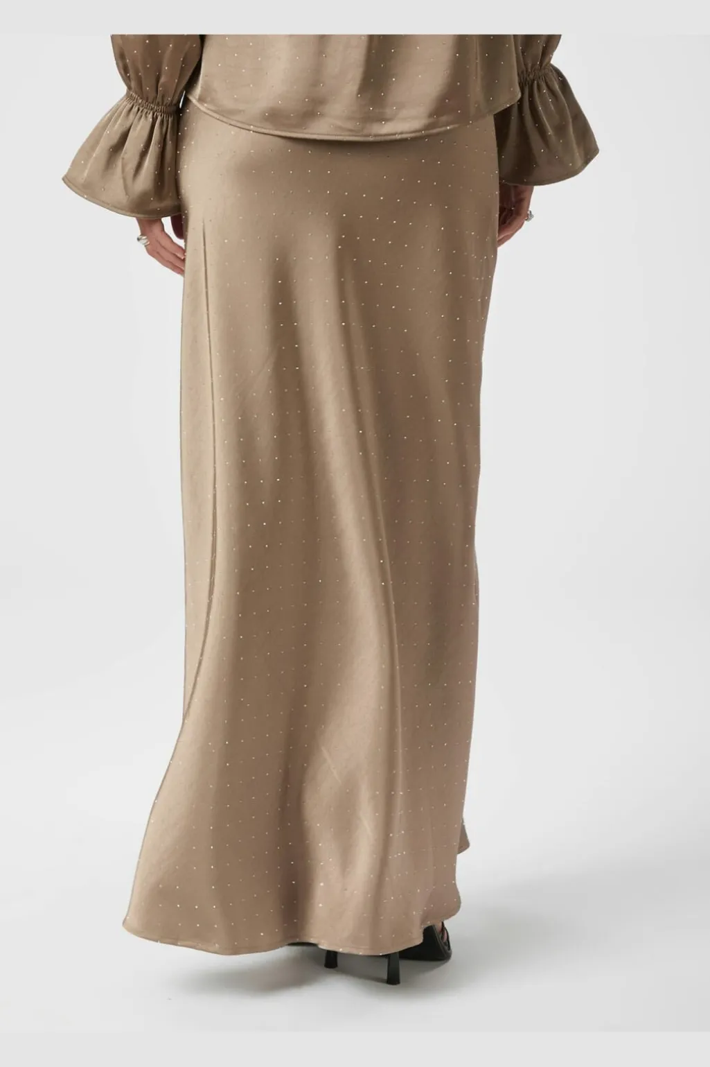 Viso Heavy Sateen Bedaz Skirt 166890