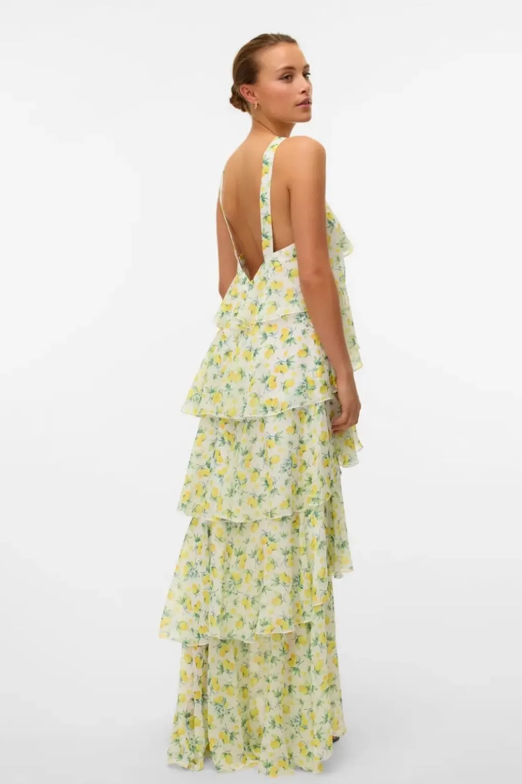 Vmfelicia Sl Ruffle Maxi Dress