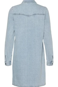 Vmjennie Ls Short Denim Dress Mix