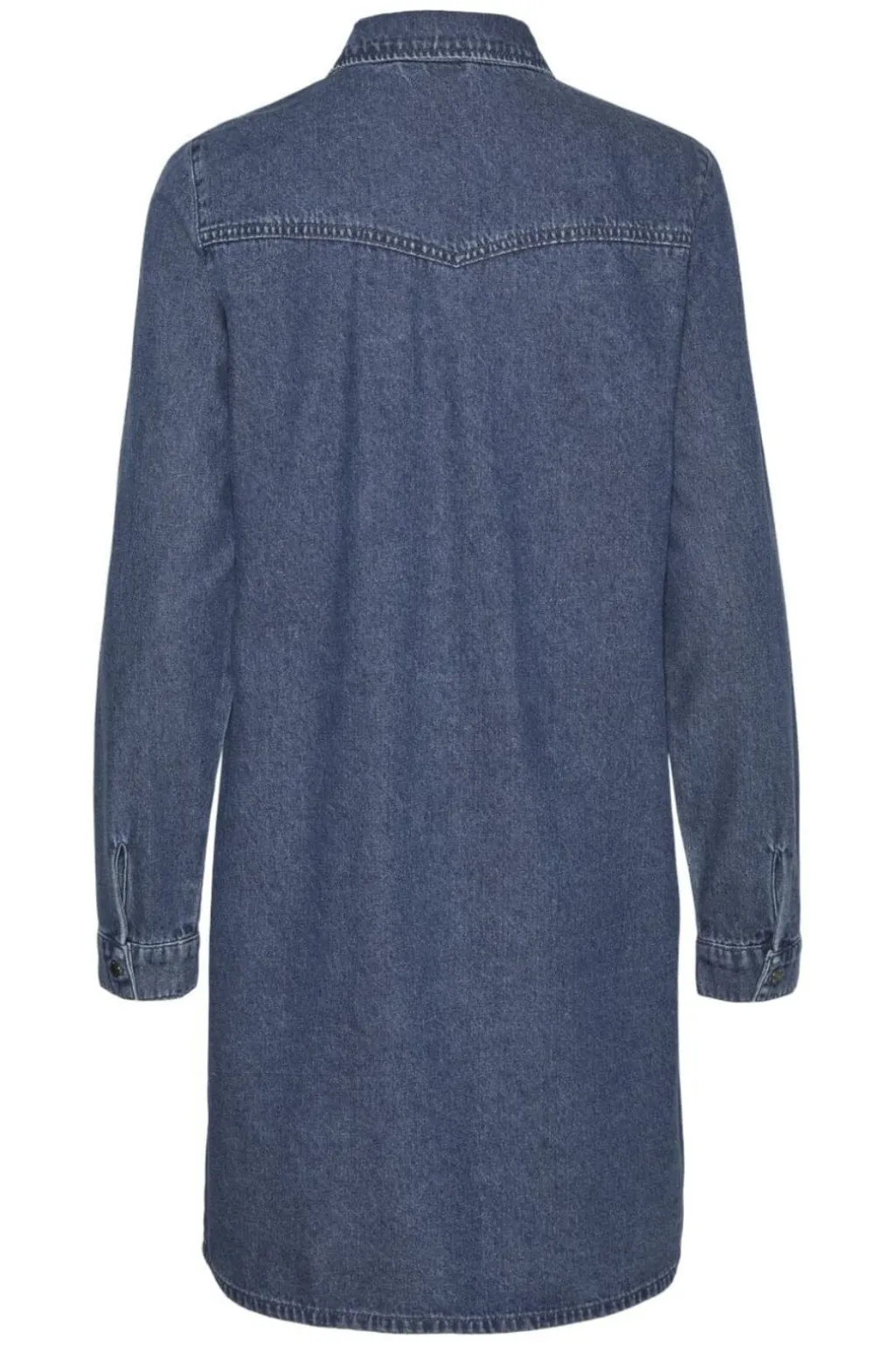 Vmjennie Ls Short Denim Dress Mix