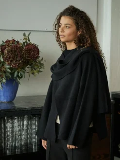 Wals Knit Scarf Blouse 166203