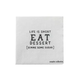 Wendy Serviet, Sort, FSC® Mix, Papir 82062813