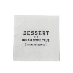 Wendy Serviet, Sort, FSC® Mix, Papir 82062813