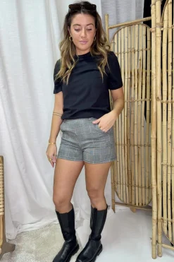 Woolen Belt Shorts MM__CARR_