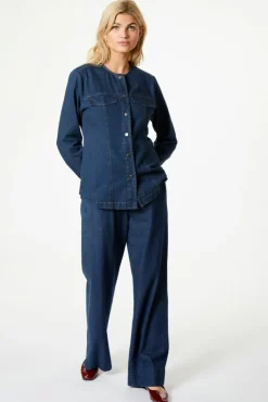 Yana Denim Long Pants
