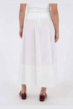Yara Long Poplin Skirt 163076