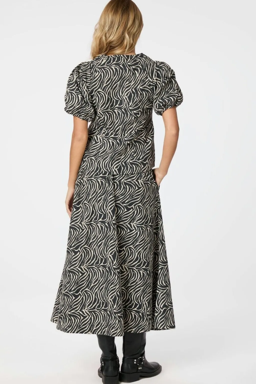 Yara Zebra Long Skirt 164709