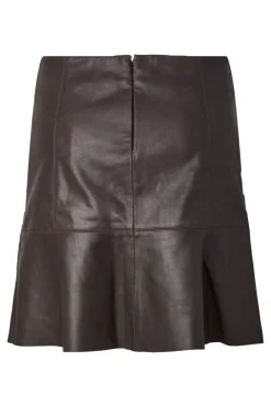 Yascolly Naplon Leather Skirt