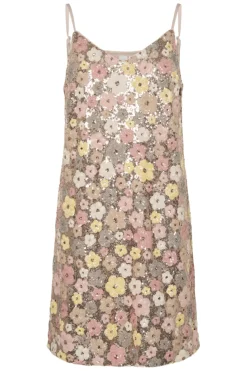 Yaslalea Strap Sequin Dress