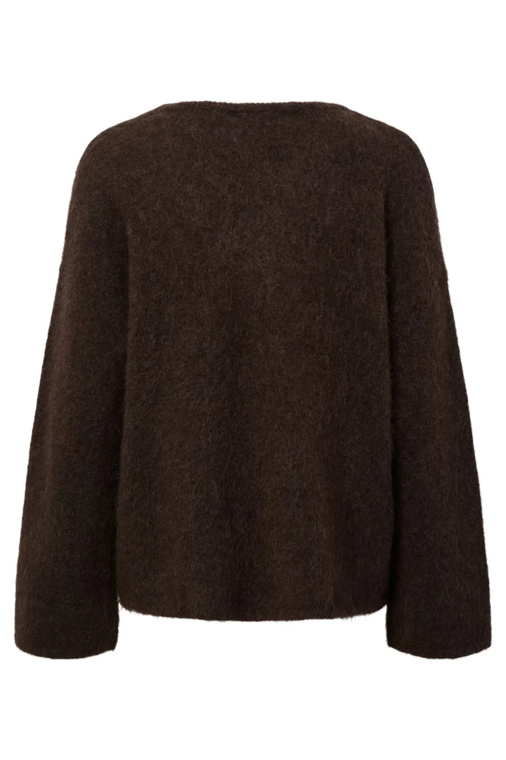 Yaslimo Ls Mohair Blend Knit Pullover