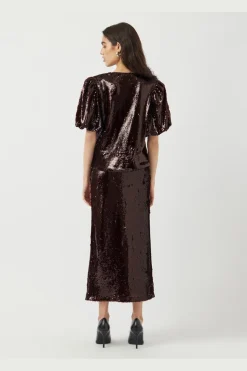 Yasroyalina 2/4 Sequin Top