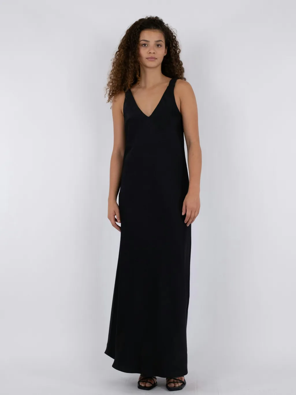 Zakia Heavy Sateen Dress