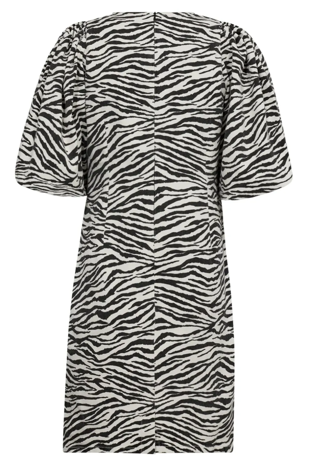 Zioncc Zebra Crop Puff Dress 36396